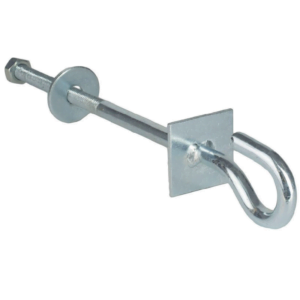 Hak słupowy OFIBER WS-HAK, szpilka z hakiem 200mm fi 12