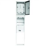 Słupek dystrybucyjny OFIBER MS-16 na 16HP, z fundamentem, metalowy