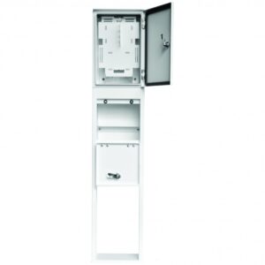 Słupek dystrybucyjny OFIBER MS-16 na 16HP, z fundamentem, metalowy