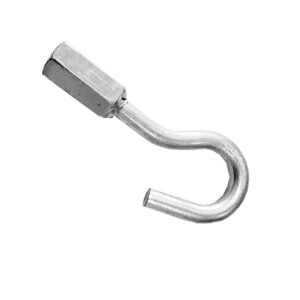 Hak słupowy OFIBER WS-HAK-NK, nakręcany na szpilkę fi 12